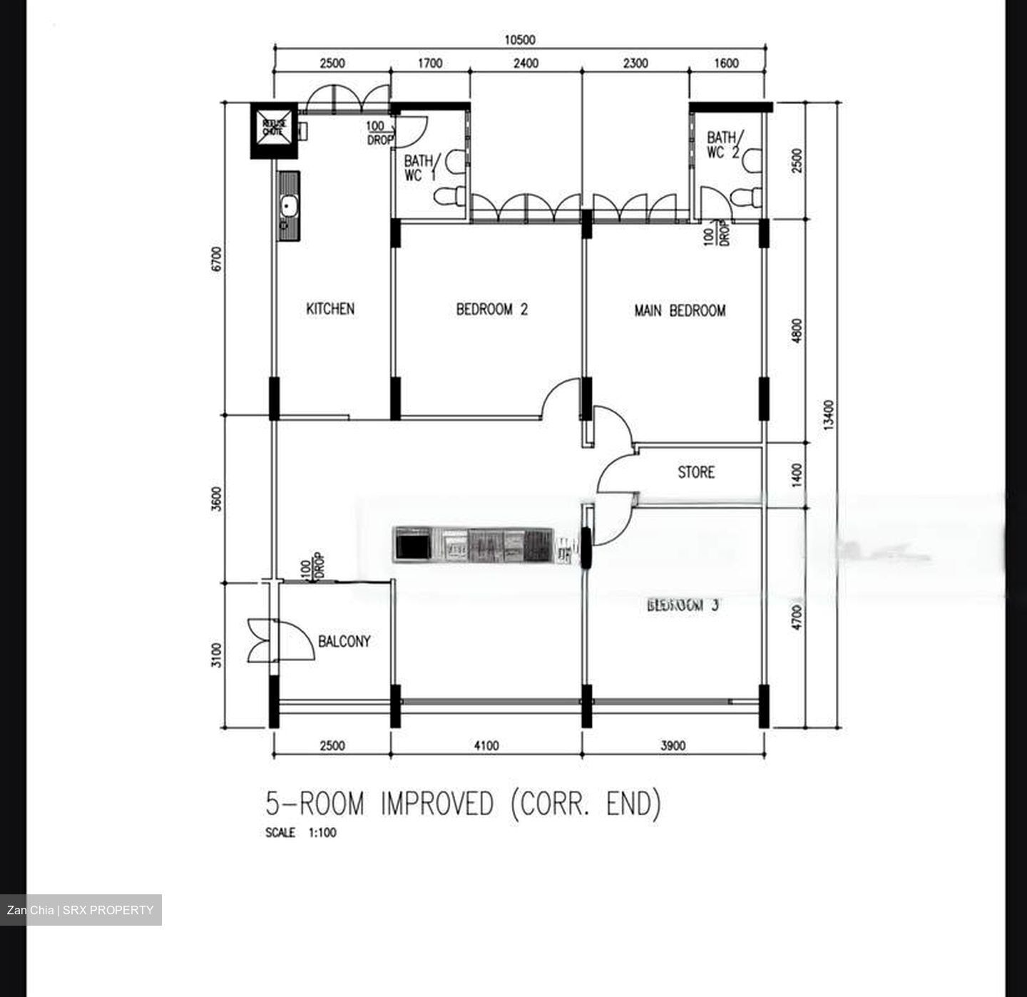 Blk 120 Chong Pang Vale (Yishun), HDB 5 Rooms #490286251